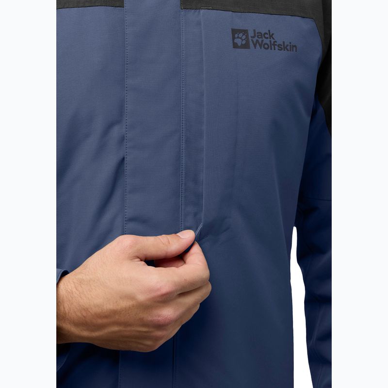 Jachetă 3w1 pentru bărbați  Jack Wolfskin Romberg 3In1 midnight sky 8