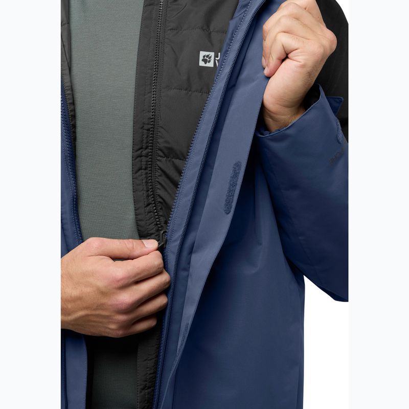 Jachetă 3w1 pentru bărbați  Jack Wolfskin Romberg 3In1 midnight sky 14