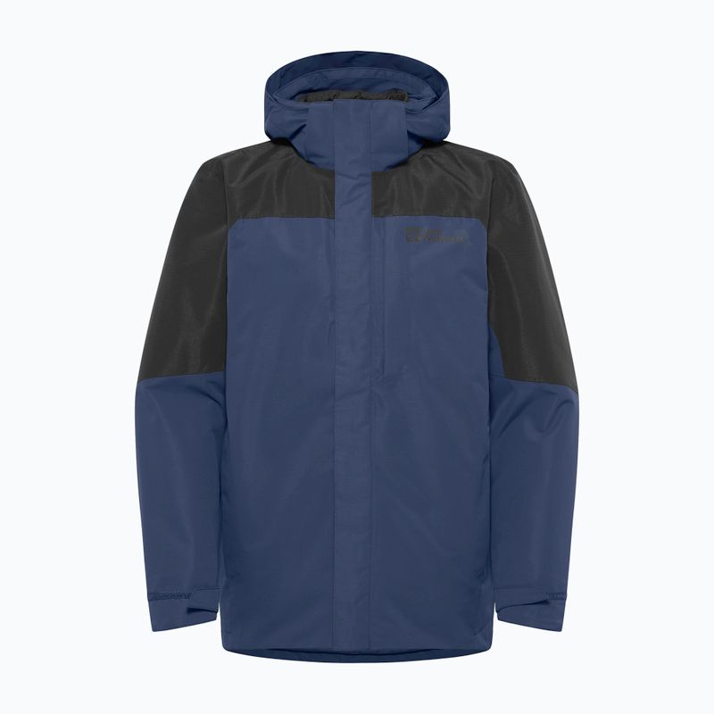 Jachetă 3w1 pentru bărbați  Jack Wolfskin Romberg 3In1 midnight sky 17