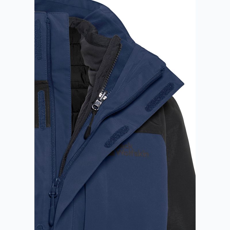 Jachetă 3w1 pentru bărbați  Jack Wolfskin Romberg 3In1 midnight sky 22