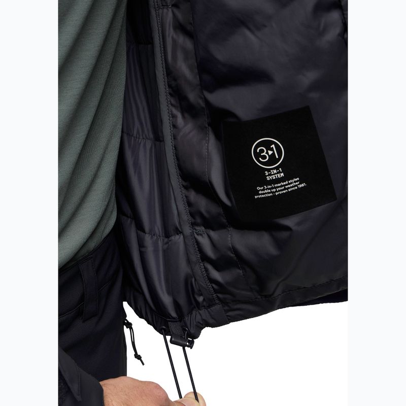 Geacă 3în1 pentru bărbați Jack Wolfskin Romberg 3In1 phantom 16