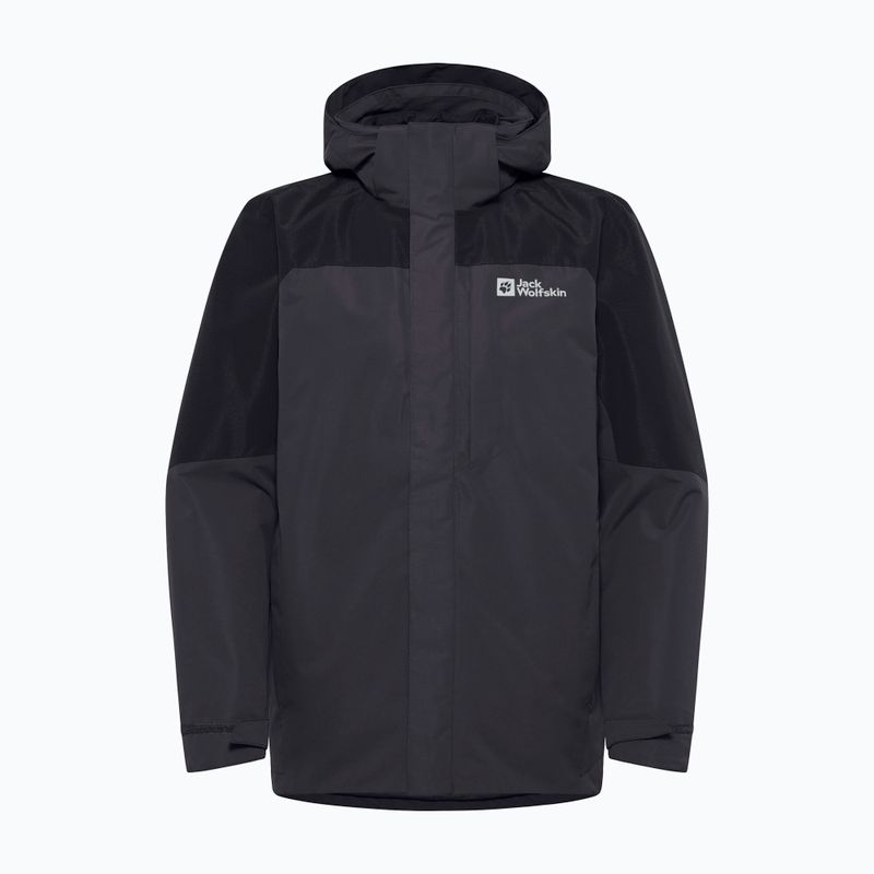 Geacă 3în1 pentru bărbați Jack Wolfskin Romberg 3In1 phantom 17