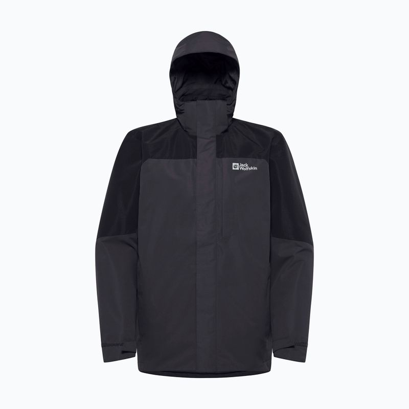 Geacă 3în1 pentru bărbați Jack Wolfskin Romberg 3In1 phantom 18