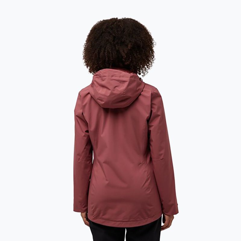 Hanorac pentru femei Jack Wolfskin Rotwand 3In1 red ochre 2