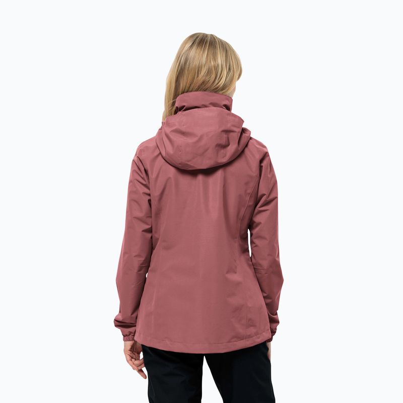 Jachetă de ploaie pentru femei  Jack Wolfskin Stormy Point 2L red ochre 2