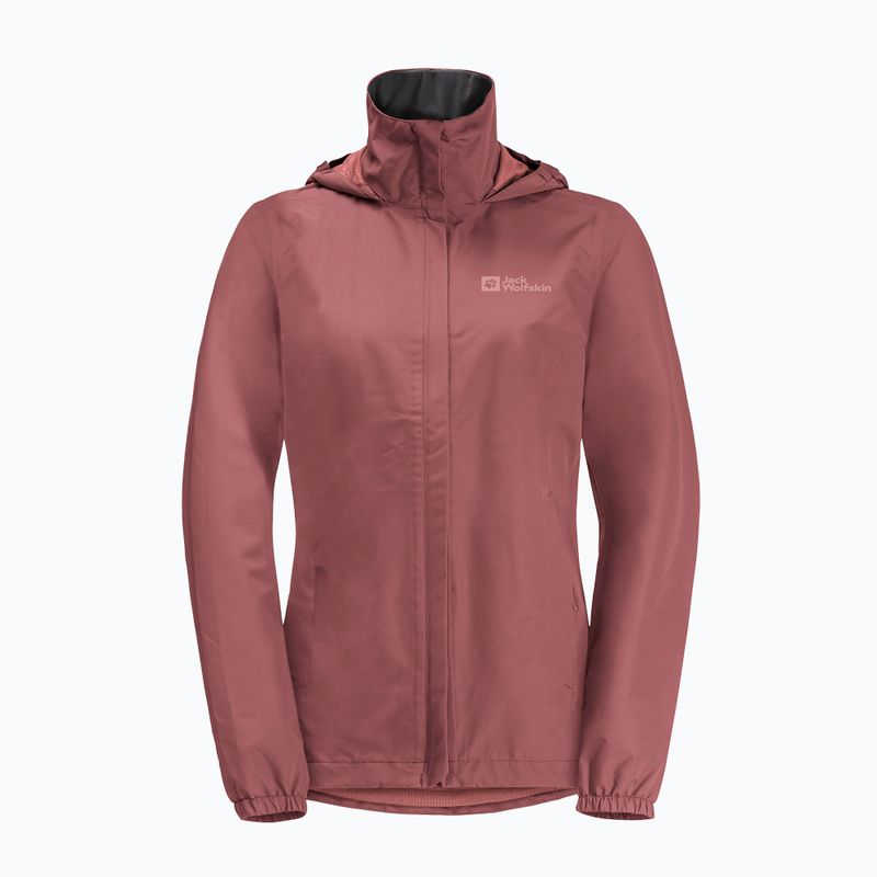 Jachetă de ploaie pentru femei  Jack Wolfskin Stormy Point 2L red ochre 7