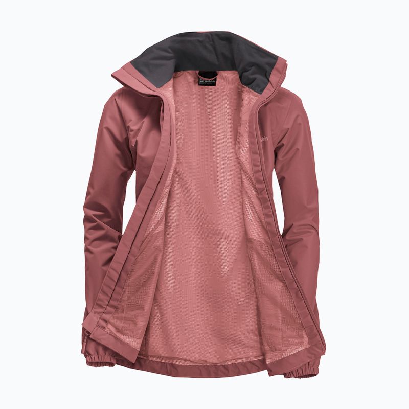 Jachetă de ploaie pentru femei  Jack Wolfskin Stormy Point 2L red ochre 9