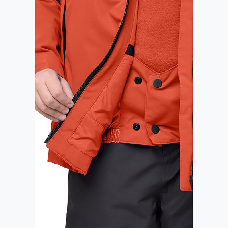 Geacă cu puf pentru copii Jack Wolfskin Actamic 2L Ins coral orange 3