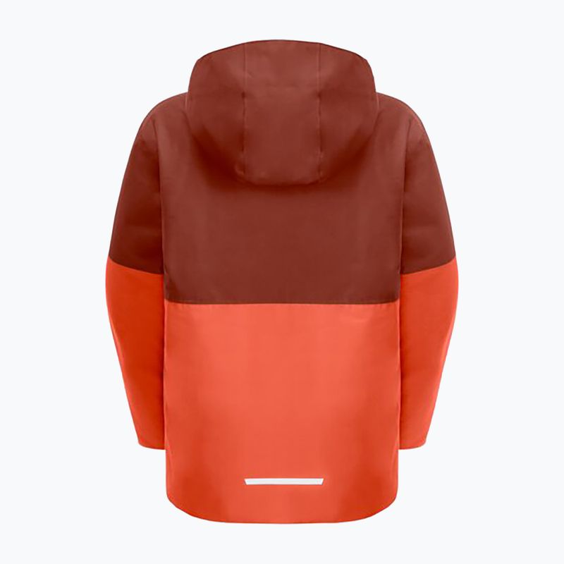 Geacă cu puf pentru copii Jack Wolfskin Actamic 2L Ins coral orange 5