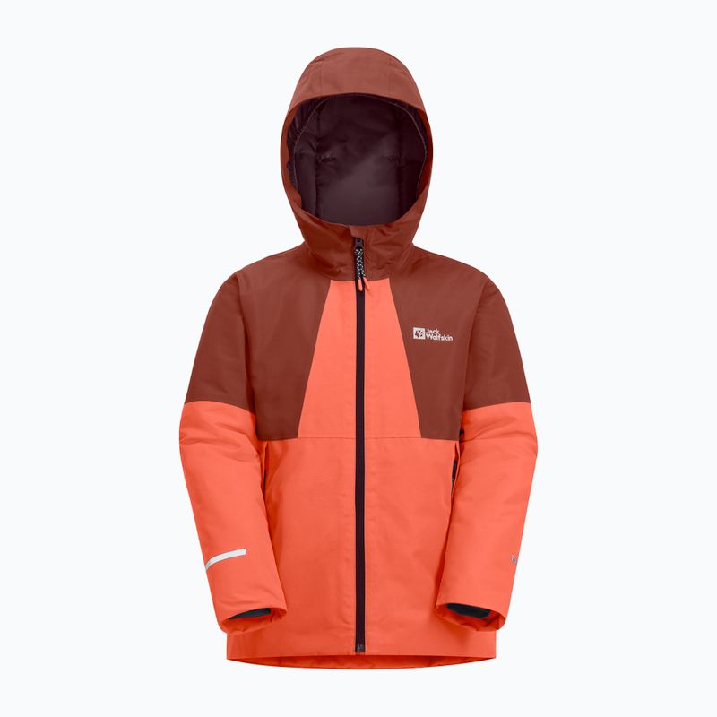 Geacă cu puf pentru copii Jack Wolfskin Actamic 2L Ins coral orange 5