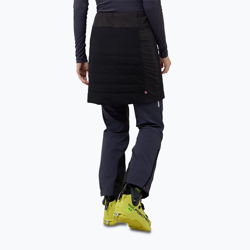 Fustă de iarnă Jack Wolfskin Alpspitze Ins black 2