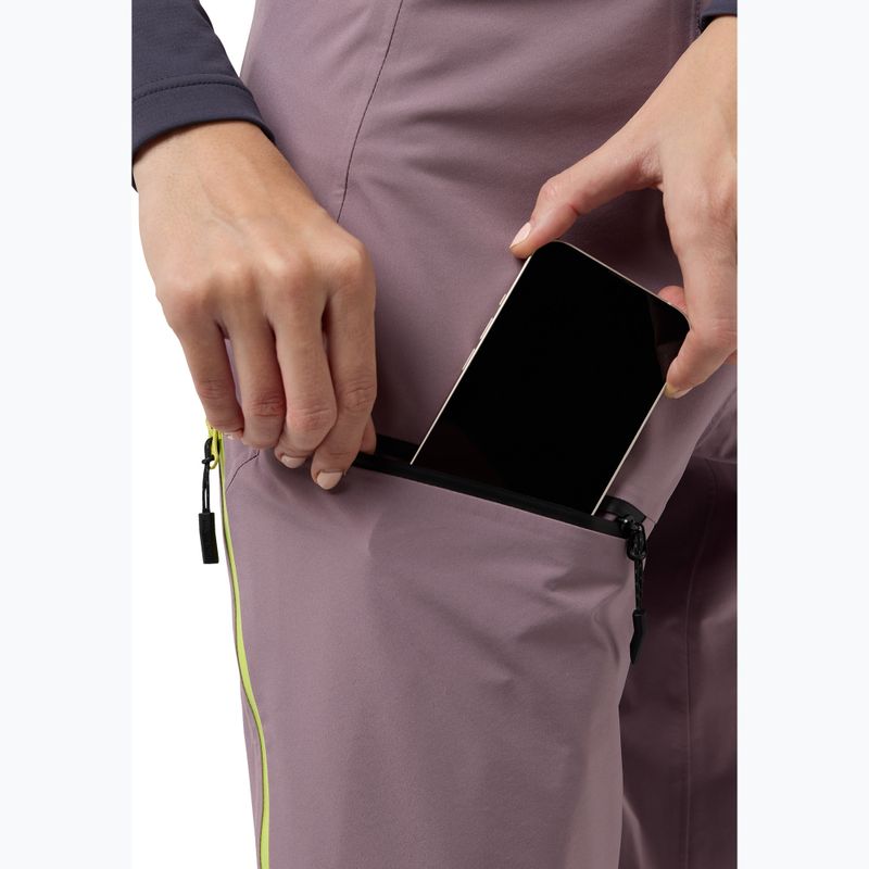 Pantaloni de schi pentru femei Jack Wolfskin Alpspitze Tour 3L wild blossom 6