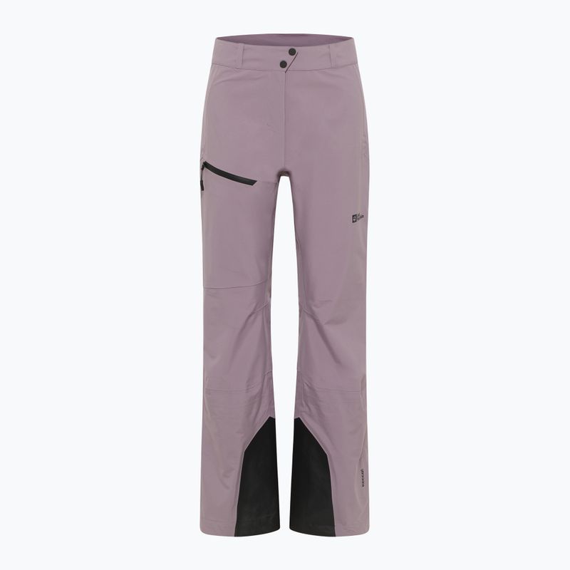 Pantaloni de schi pentru femei Jack Wolfskin Alpspitze Tour 3L wild blossom 7