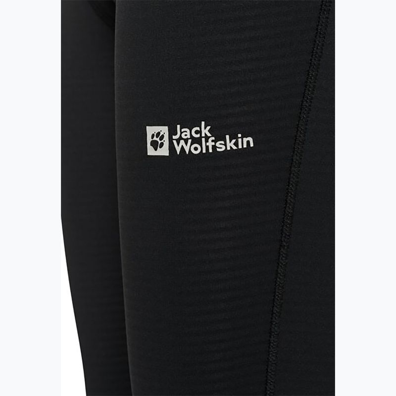 Pantaloni termoactivi pentru bărbați Jack Wolfskin Infinite Warm black 3