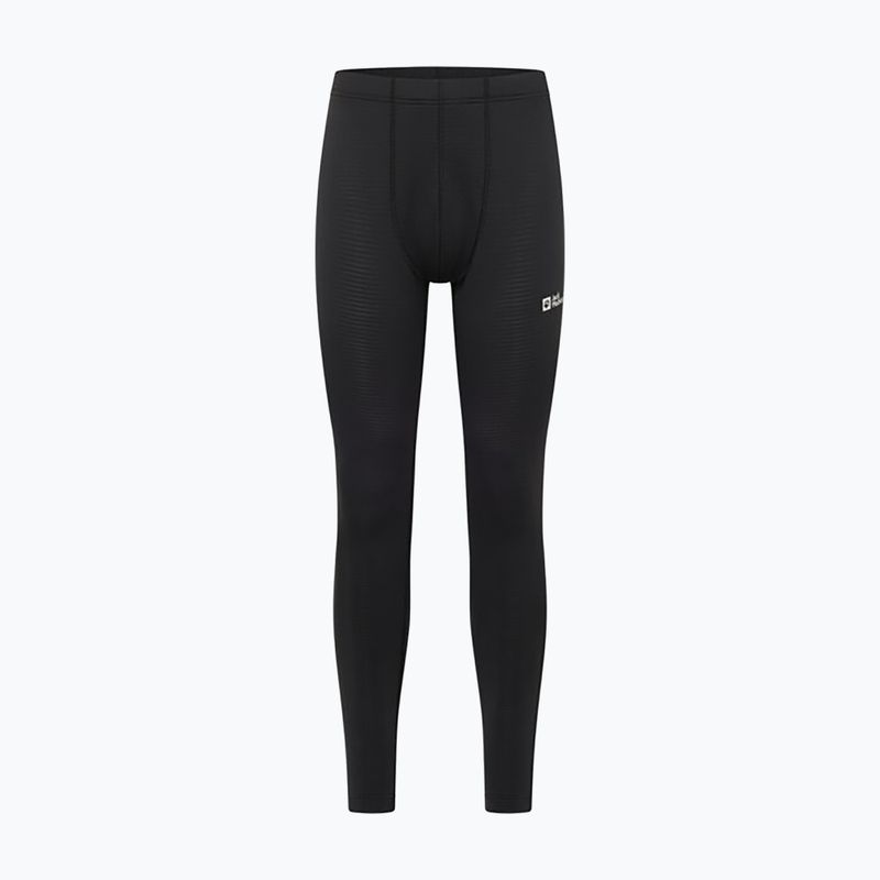 Pantaloni termoactivi pentru bărbați Jack Wolfskin Infinite Warm black 4