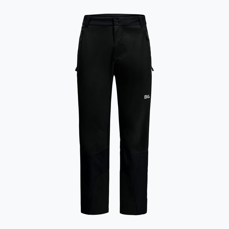 Pantaloni softshell pentru bărbați Jack Wolfskin Alpspitze Tour black 6