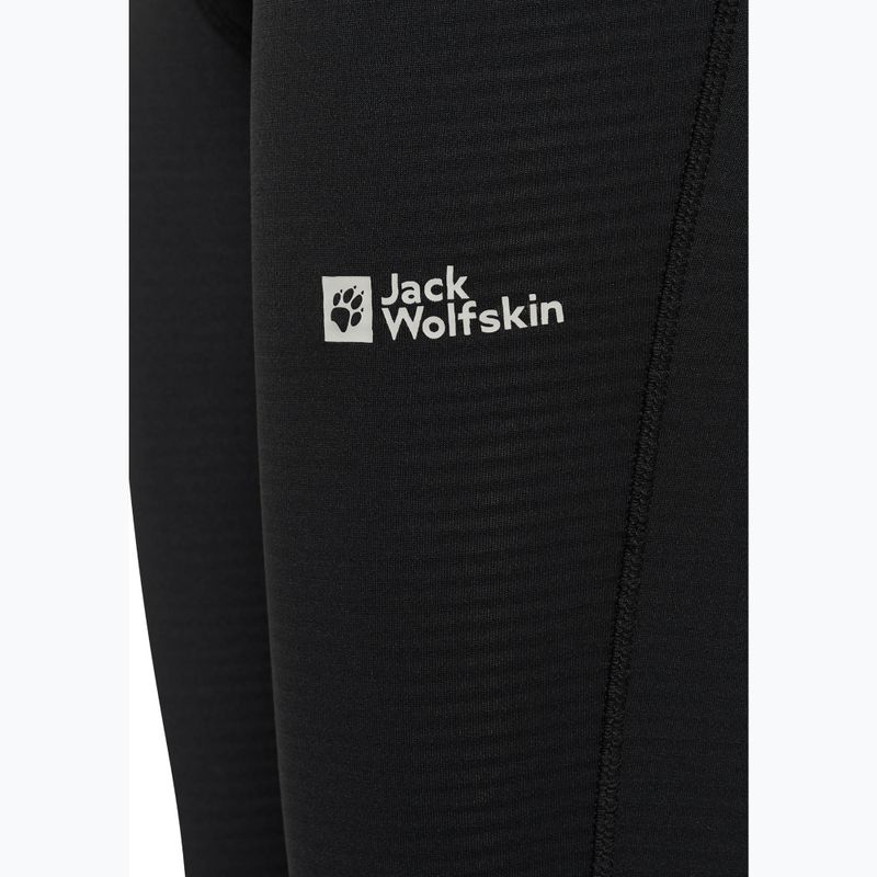Pantaloni termoactivi pentru bărbați Jack Wolfskin Infinite Warm black 5