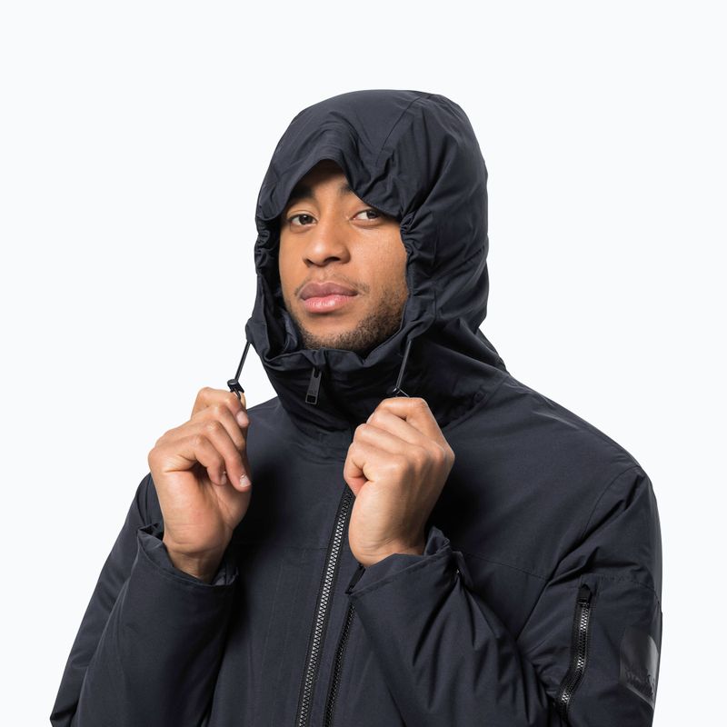 Geacă cu puf pentru bărbați Jack Wolfskin Koenigsbau Parka dark navy 3