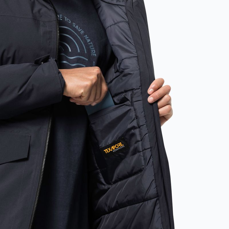 Geacă cu puf pentru bărbați Jack Wolfskin Koenigsbau Parka dark navy 5