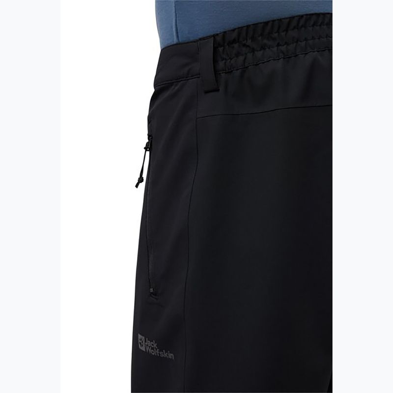 Pantaloni de drumeție pentru bărbați Jack Wolfskin Parana black 5