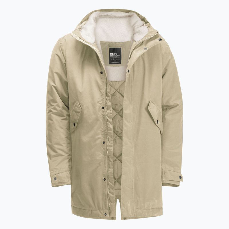 Geacă de iarnă pentru femei Jack Wolfskin Talforst Parka anis 8