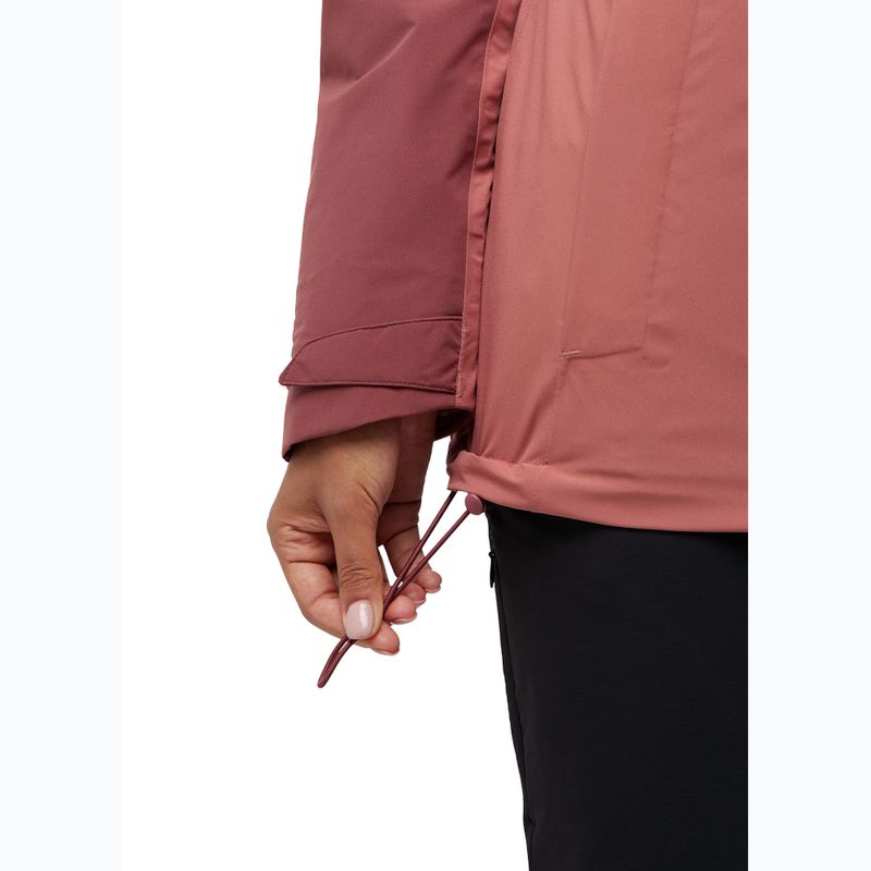 Geacă 3w1 pentru femei Jack Wolfskin Hunberg mineral red 8