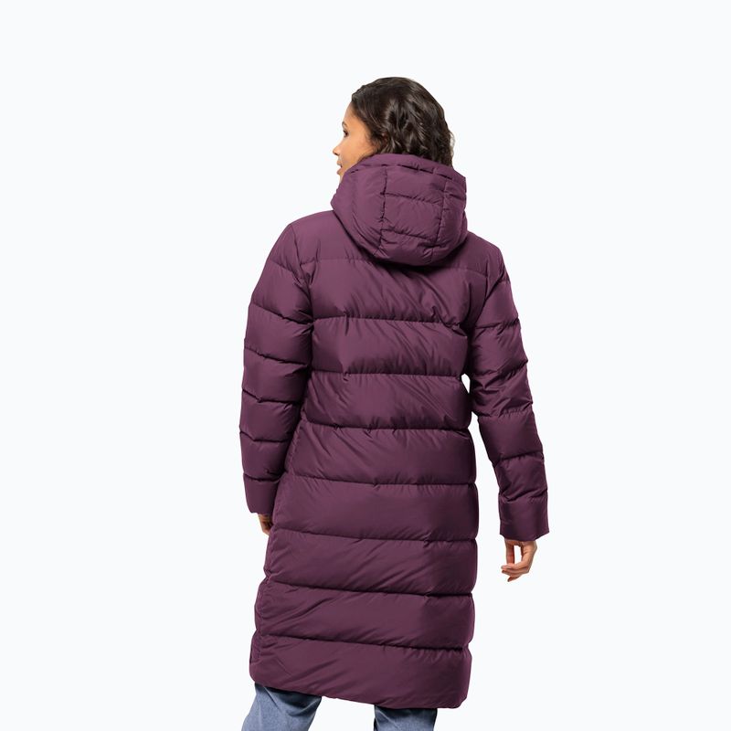 Palton de puf pentru femei  Jack Wolfskin Frozen Palace berry jam 2