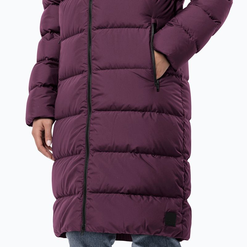 Palton de puf pentru femei  Jack Wolfskin Frozen Palace berry jam 4