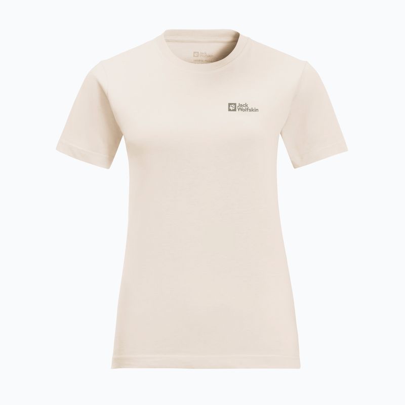 Tricou de trekking pentru femei Jack Wolfskin Essential panna cotta 3