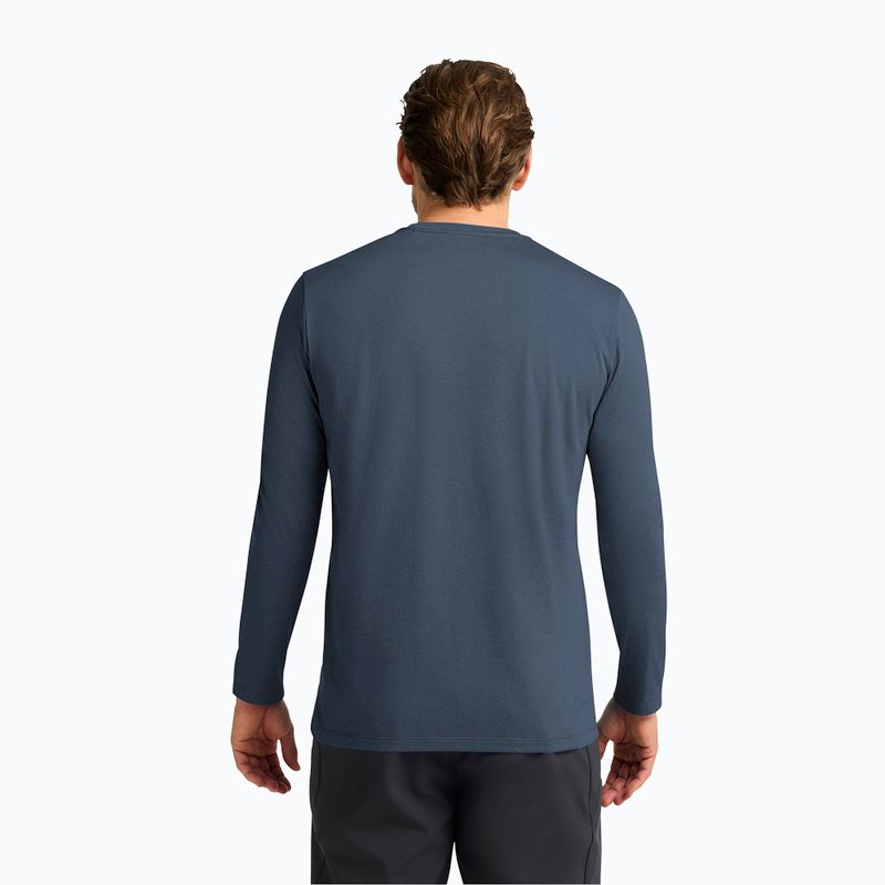 Longsleeve termoactiv pentru bărbați Jack Wolfskin Sky Thermal midnight sky 3