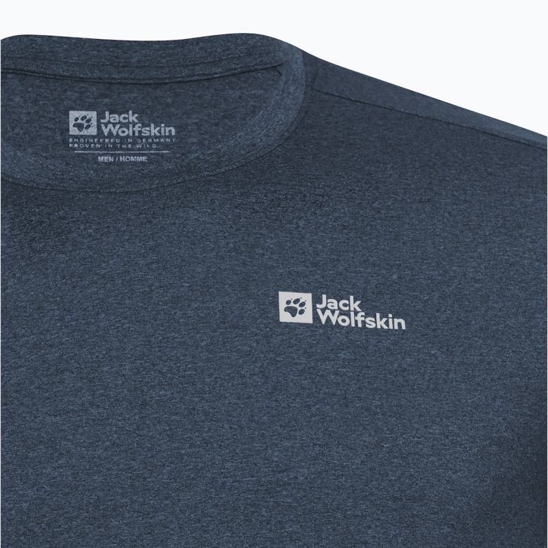 Longsleeve termoactiv pentru bărbați Jack Wolfskin Sky Thermal midnight sky 7