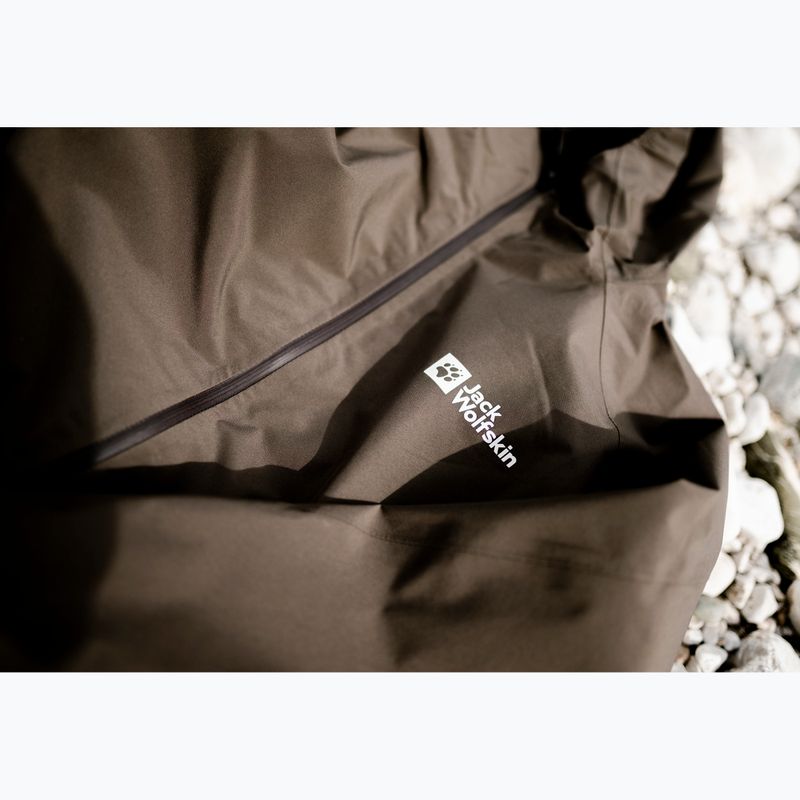 Geacă de ploaie pentru bărbați Jack Wolfskin Prelight 2L Ins cold coffee 12