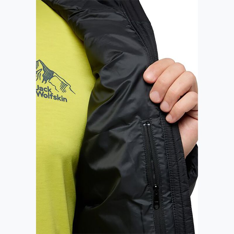 Geacă cu puf pentru bărbați Jack Wolfskin Nebelhorn Down Hoody black 4