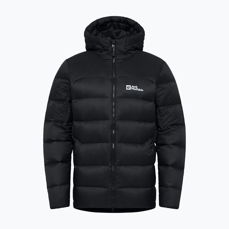 Geacă cu puf pentru bărbați Jack Wolfskin Nebelhorn Down Hoody black 9