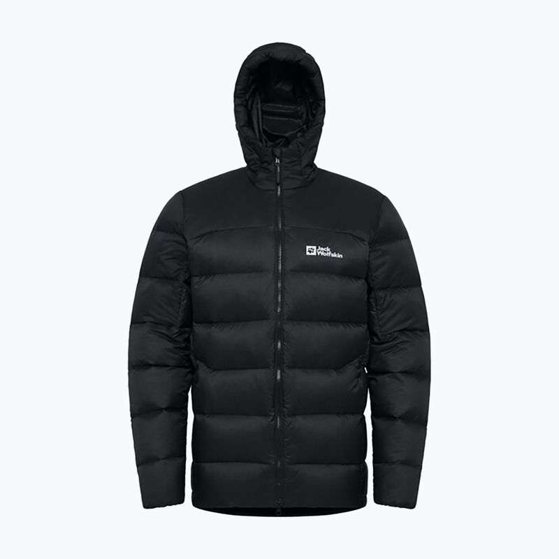 Geacă cu puf pentru bărbați Jack Wolfskin Nebelhorn Down Hoody black 11