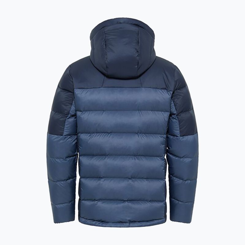 Geacă cu puf pentru bărbați Jack Wolfskin Nebelhorn Down Hoody nature blue 9