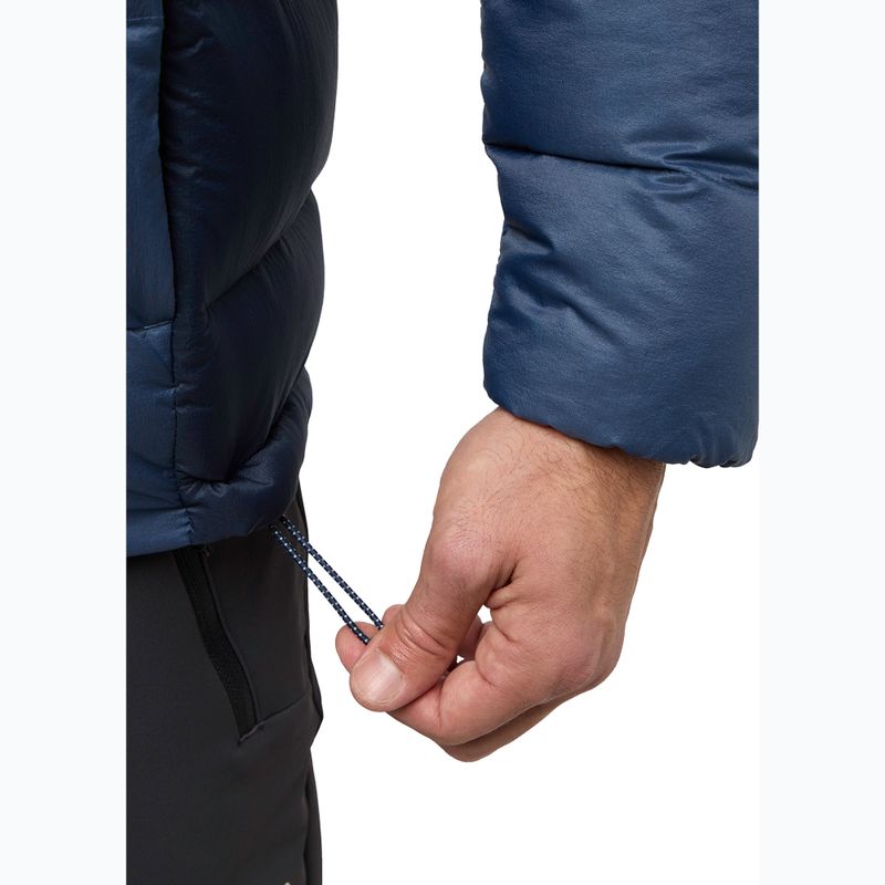 Geacă cu puf pentru bărbați Jack Wolfskin Nebelhorn Down Hoody nature blue 6