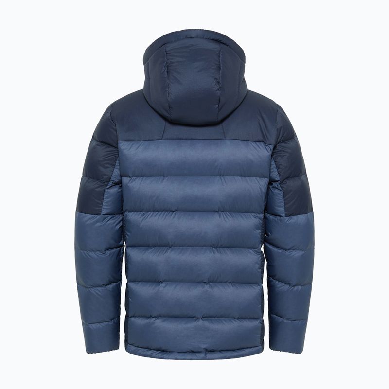 Geacă cu puf pentru bărbați Jack Wolfskin Nebelhorn Down Hoody nature blue 11
