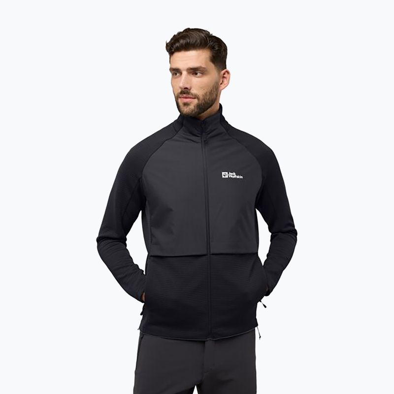 Hanorac pentru bărbați Jack Wolfskin Dormer black