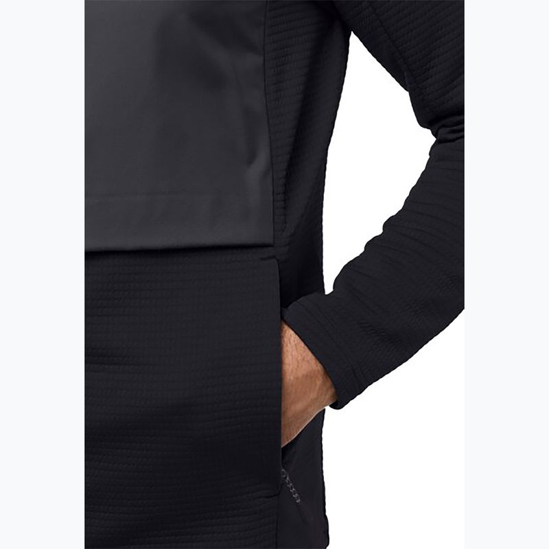 Hanorac pentru bărbați Jack Wolfskin Dormer black 3