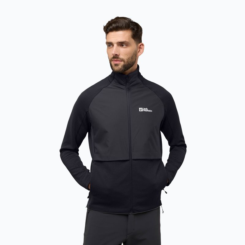 Hanorac pentru bărbați Jack Wolfskin Dormer black