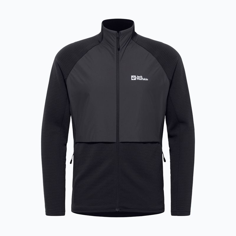 Hanorac pentru bărbați Jack Wolfskin Dormer black 5