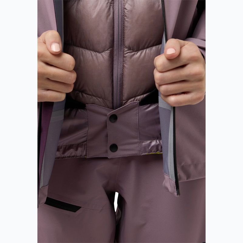 Geacă de schi pentru femei Jack Wolfskin Alpspitze Tour 3L wild blossom 6