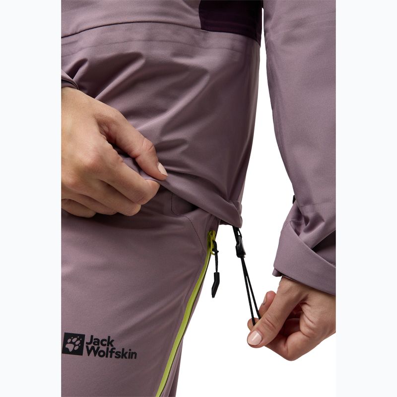 Geacă de schi pentru femei Jack Wolfskin Alpspitze Tour 3L wild blossom 9