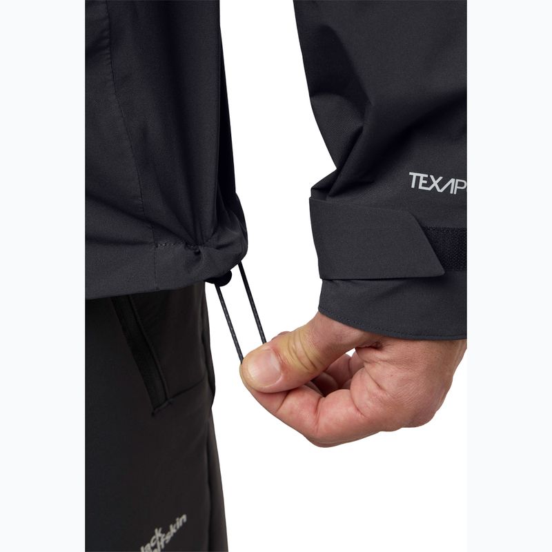 Jachetă de ploaie Jack Wolfskin Eagle Peak 2L phantom 8