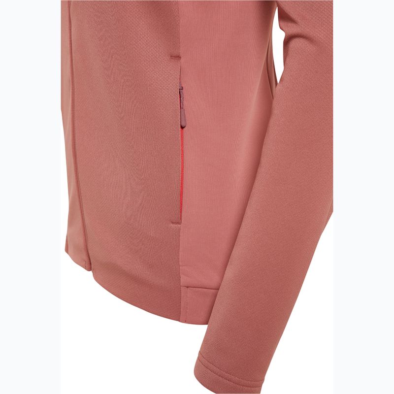 Hanorac pentru femei Jack Wolfskin Alpgrat mineral red 8