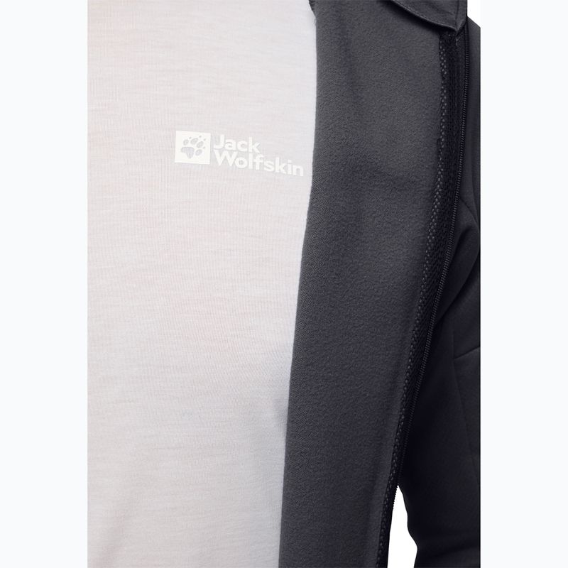 Hanorac pentru bărbați Jack Wolfskin Alpgrat phantom 6