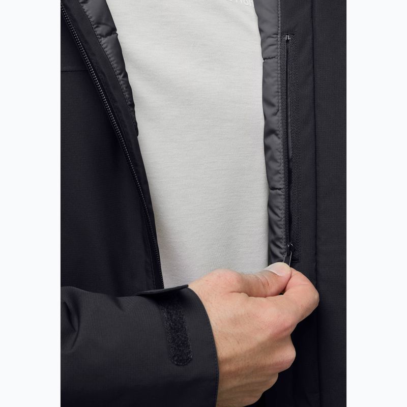 Geacă cu puf pentru bărbați Jack Wolfskin Wisper Ins black 8