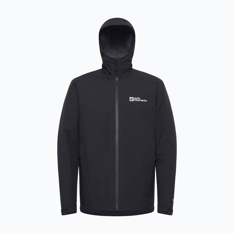 Geacă cu puf pentru bărbați Jack Wolfskin Wisper Ins black 11