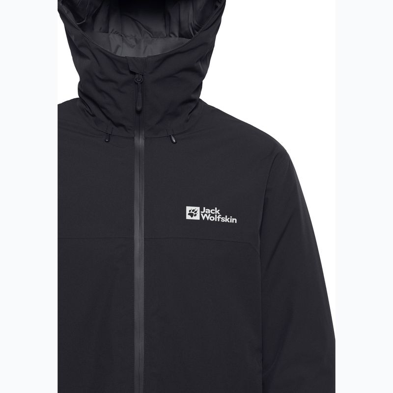 Geacă cu puf pentru bărbați Jack Wolfskin Wisper Ins black 13